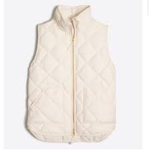 Jcrew Cream vest